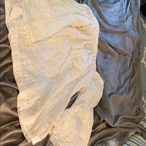 Loft white off the shoulder top